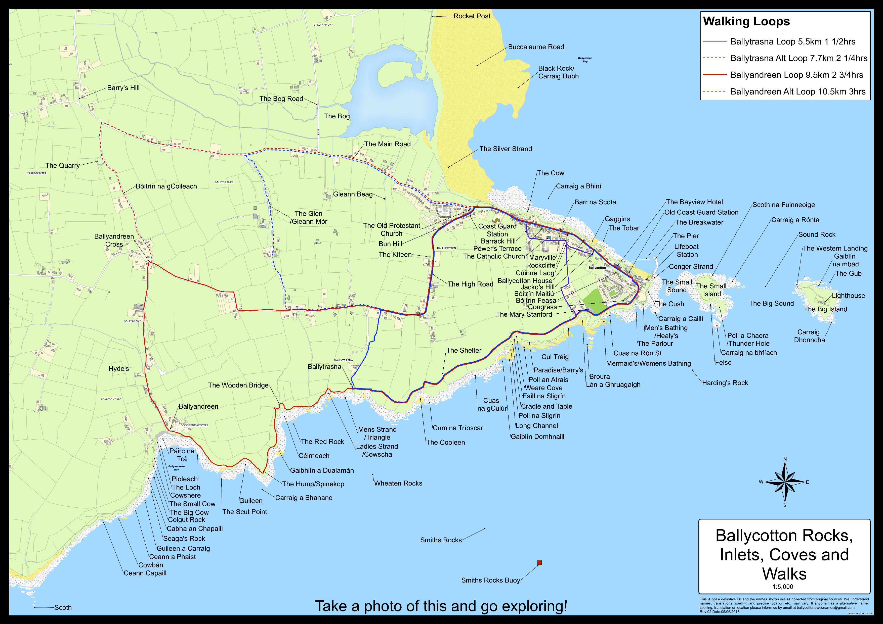 Map of Ballycotton