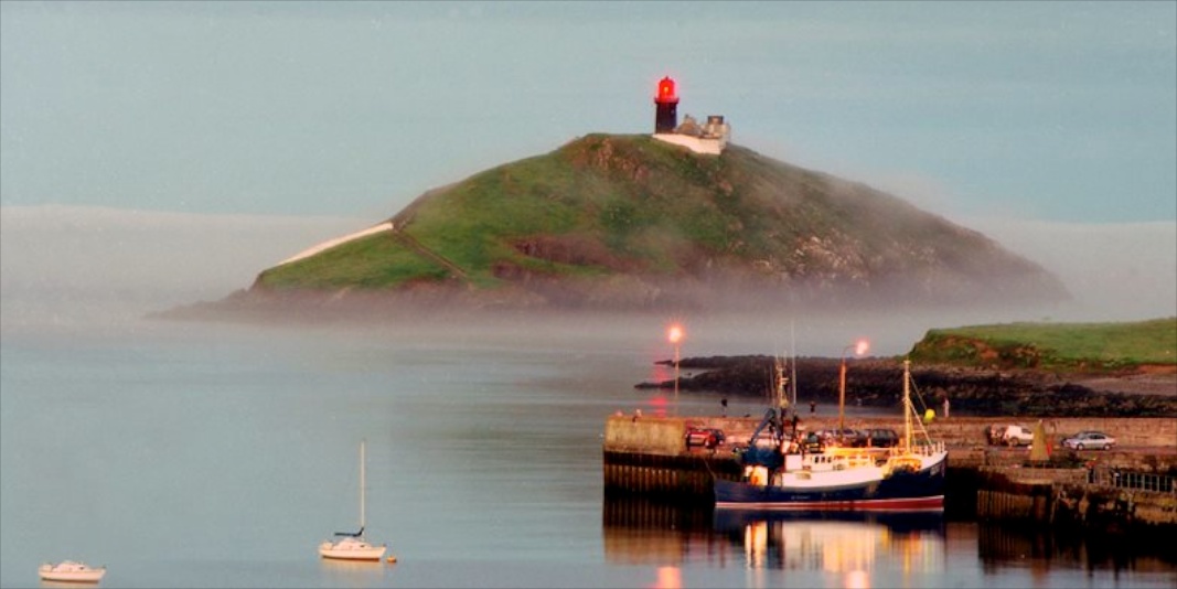 Ballycotton Bay Lighthouse from the water